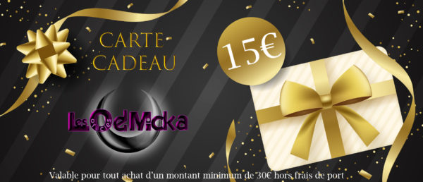 Carte cadeau 15€